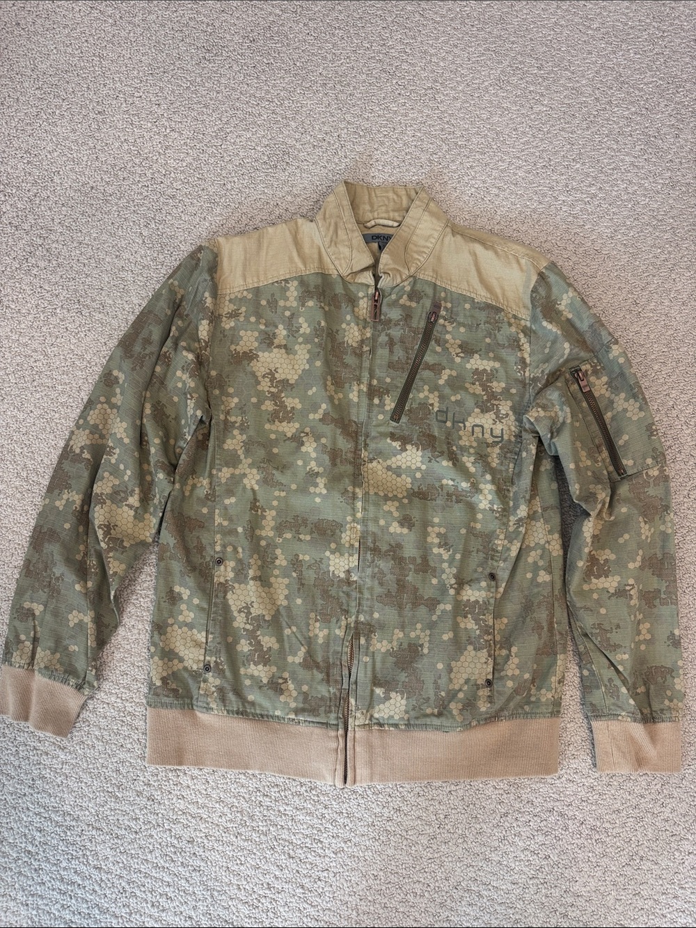 DKNY Digital Camo Lightweight Jacket